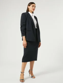 Hemdbluse aus Baumwollpopeline