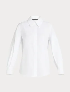 Hemdbluse aus Baumwollpopeline