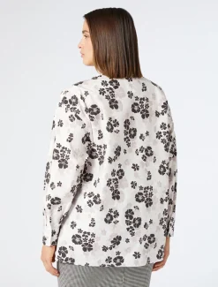 Hemdbluse aus Baumwollpopeline