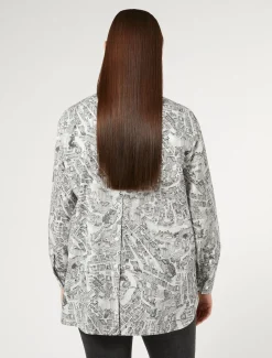 Hemdbluse aus Baumwollpopeline