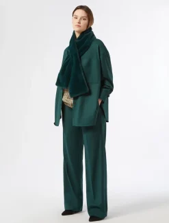 Hemdbluse aus bedrucktem Twill