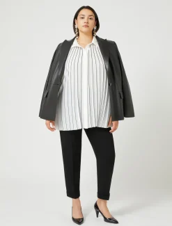 Hemdbluse aus Crêpe de Chine