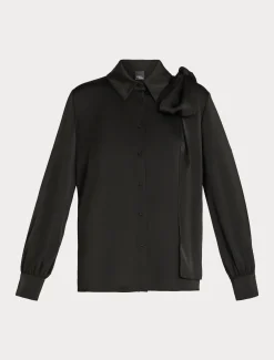 Hemdbluse aus Funktionsgewebe