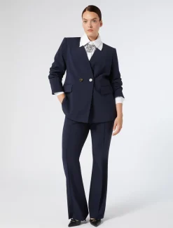 Hemdbluse aus Popeline mit Kragen