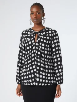 Hemdbluse aus Seiden-Crêpe-de-Chine