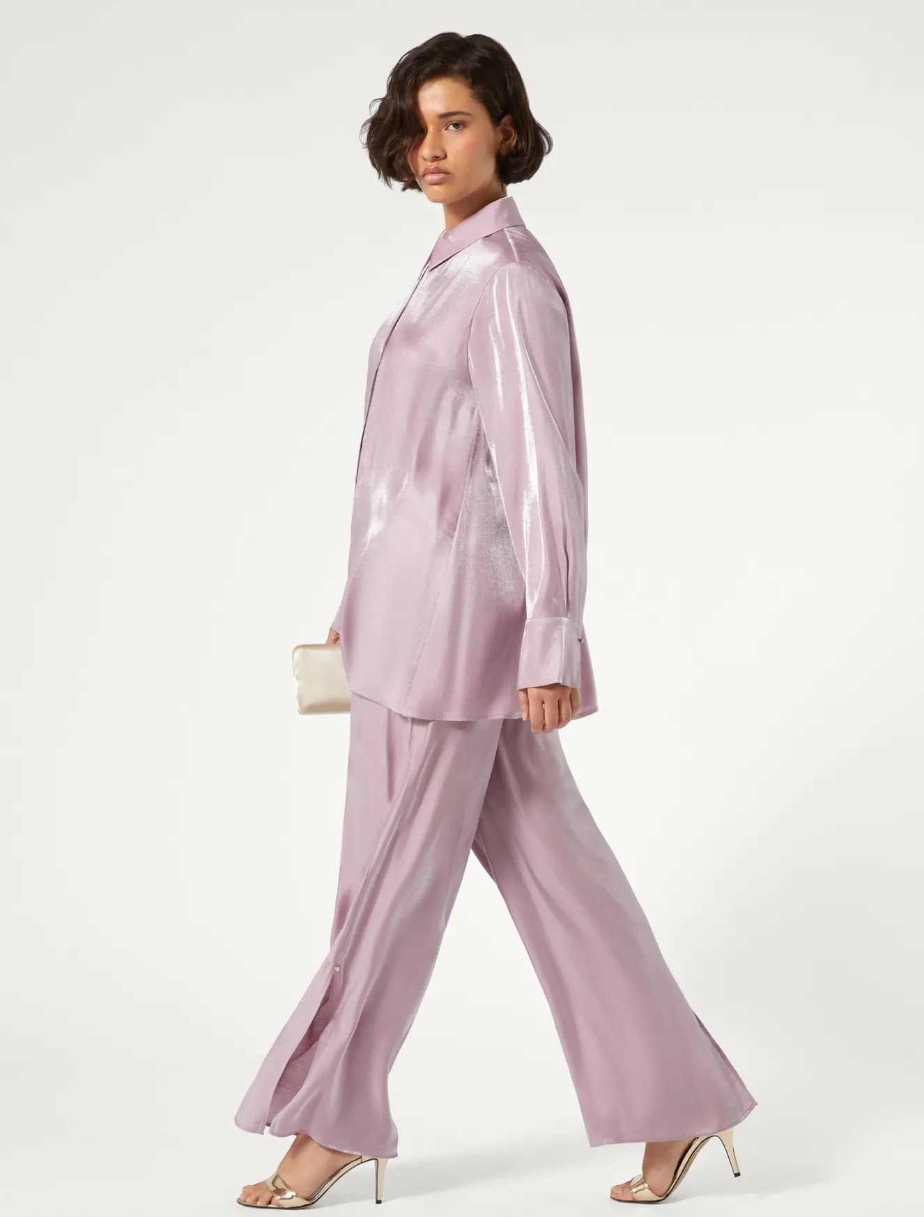 Hemdbluse aus Viskose