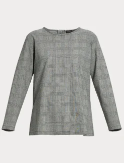 Hemdbluse aus Woll-Foulé