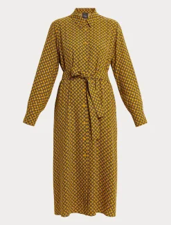 Hemdblusenkleid aus Cady