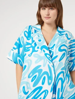 Hemdblusenkleid aus Popeline