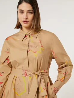 Hemdblusenkleid aus Popeline