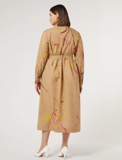 Hemdblusenkleid aus Popeline