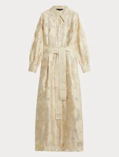 Hemdblusenkleid aus Seide