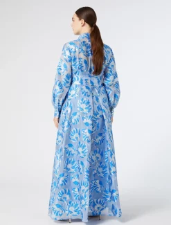 Hemdblusenkleid aus Seide