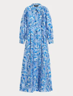 Hemdblusenkleid aus Seide