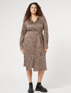 Hemdblusenkleid aus Twill