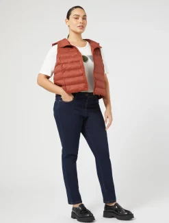 Hose aus Baumwolldenim mit Stretchanteil.