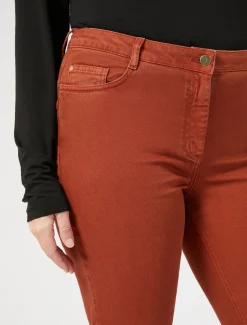 Hose aus Baumwollgewebe mit Stretchanteil