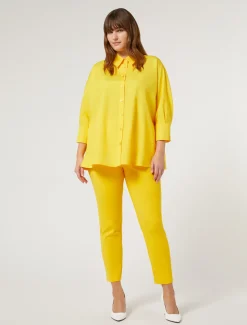 Hose aus Baumwollmisch-Canvas