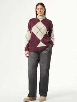 Hose aus bedrucktem Sweatjersey