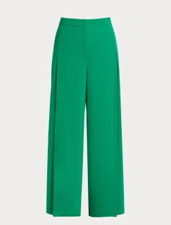 Hose aus Crêpe-Georgette