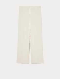 Hose aus Envers-Satin-Crêpe