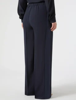 Hose aus Envers-Satin-Crêpe