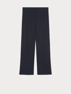 Hose aus Envers-Satin-Crêpe