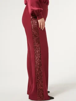 Hose aus Envers-Satin-Crêpe