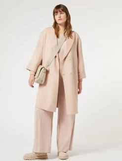 Hose aus fließender Gabardine