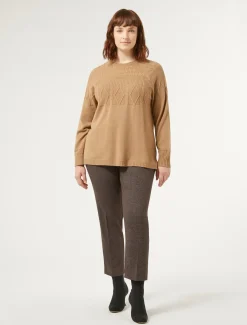 Hose aus garngefärbtem Gewebe und Viskose