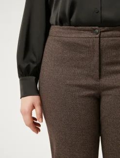 Hose aus garngefärbtem Gewebe und Viskose