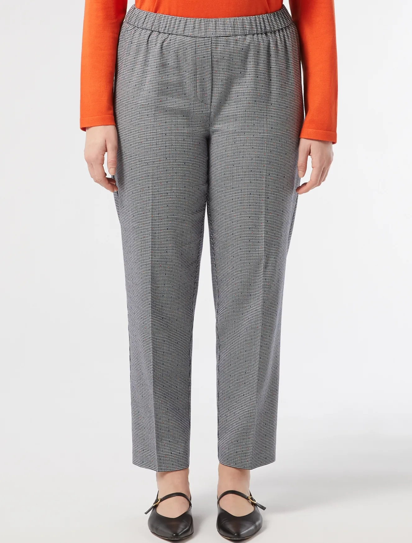 Hose aus garngefärbtem Gewebe