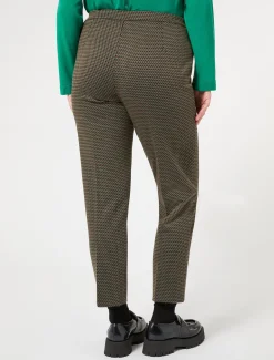 Hose aus garngefärbtem Jersey