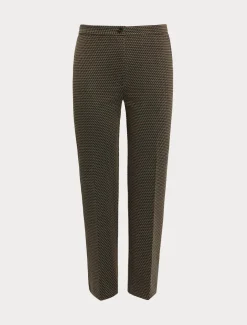 Hose aus garngefärbtem Jersey