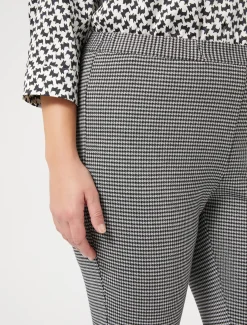 Hose aus garngefärbtem Jersey