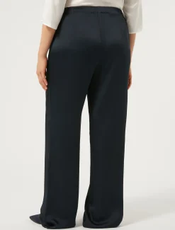 Hose aus glänzender Frisottine