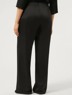 Hose aus glänzender Frisottine