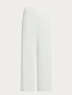 Hose aus Plissee-Jersey