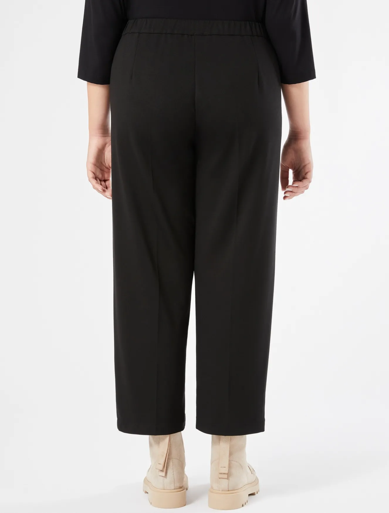 Hose aus Punto Milano Jersey