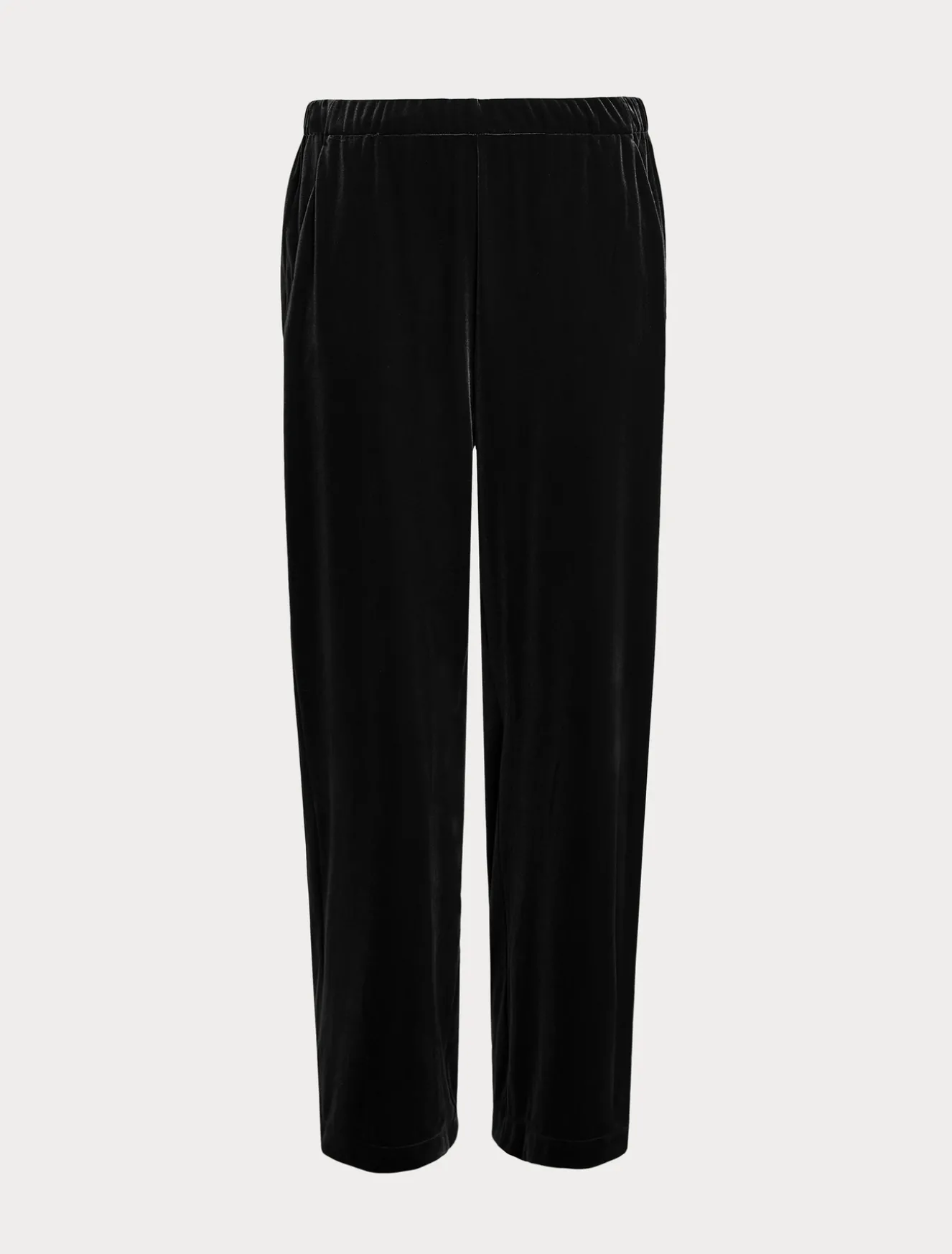 Hose aus Samt-Jersey