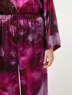 Hose aus Seidensatin