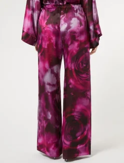 Hose aus Seidensatin