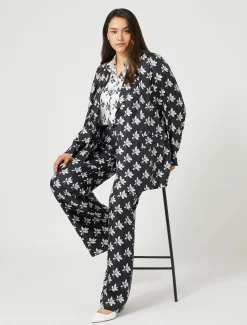 Hose aus Seidentwill