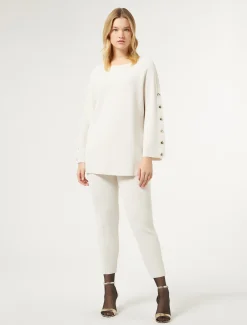 Hose aus Stretch-Viskose