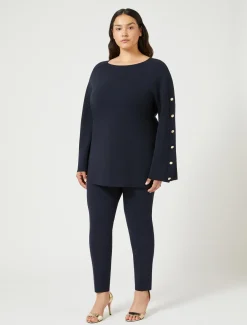 Hose aus Stretch-Viskose