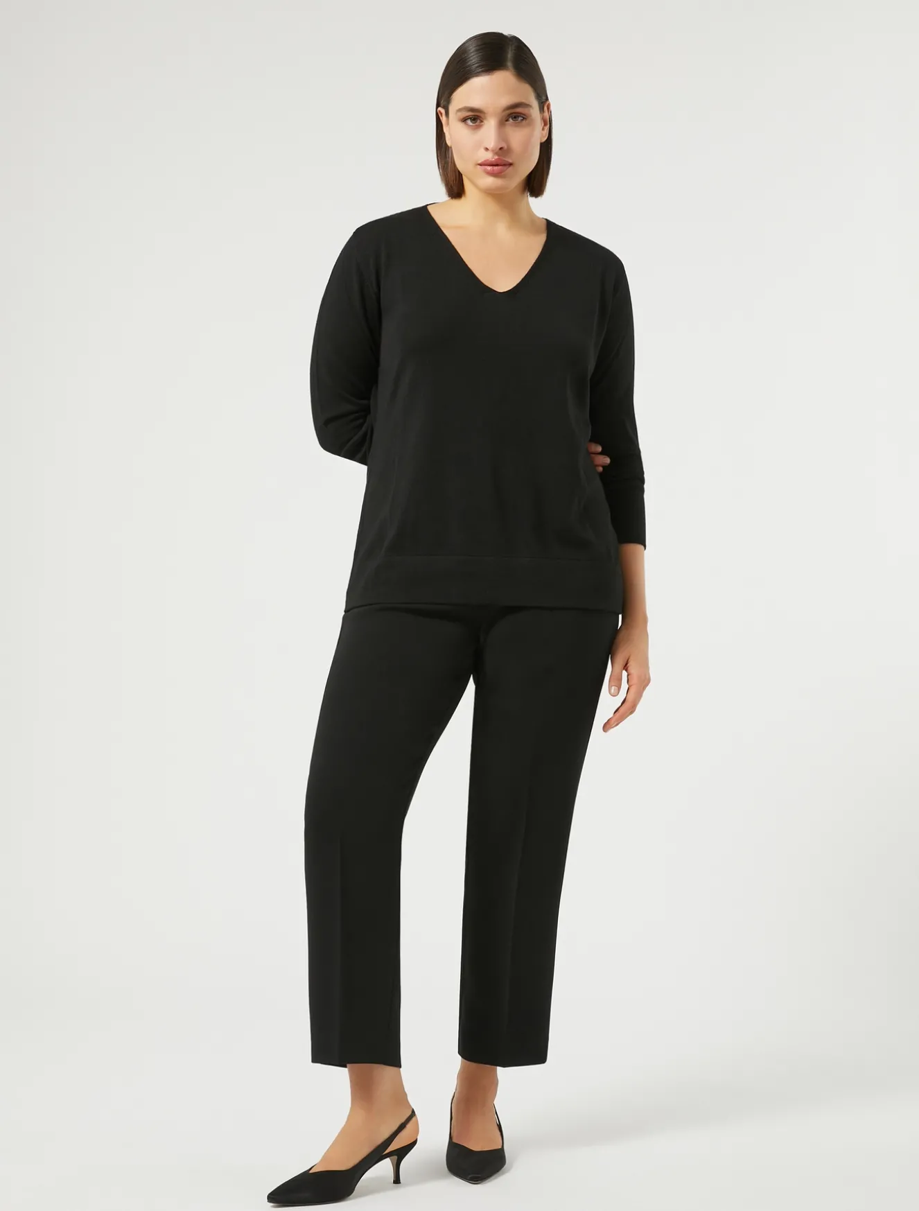 Hose aus Triacetat-Cady