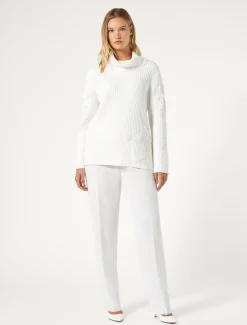 Hose aus Triacetat-Cady