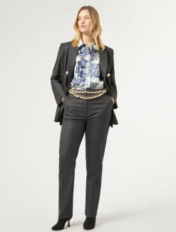 Hose aus Wolle und Seide