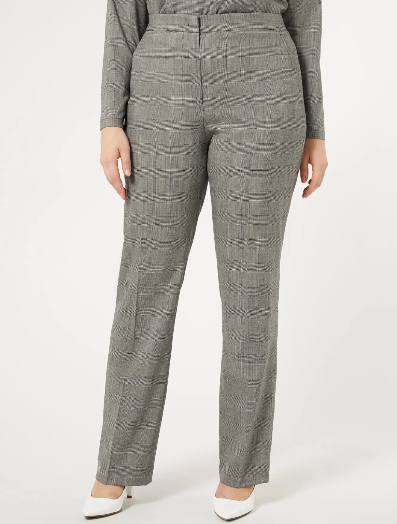 Hose aus Woll-Foulé