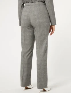 Hose aus Woll-Foulé